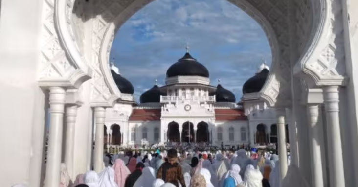 Masjid-Masjid Megah di Aceh dengan Arsitektur yang Memukau