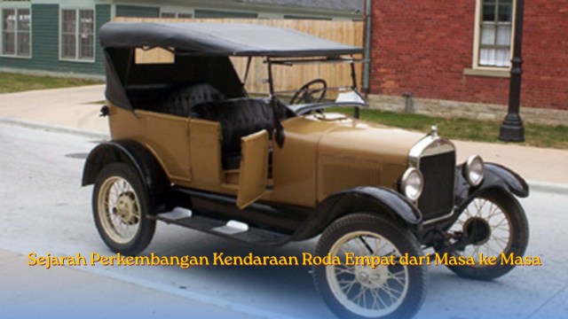 Sejarah Perkembangan Kendaraan